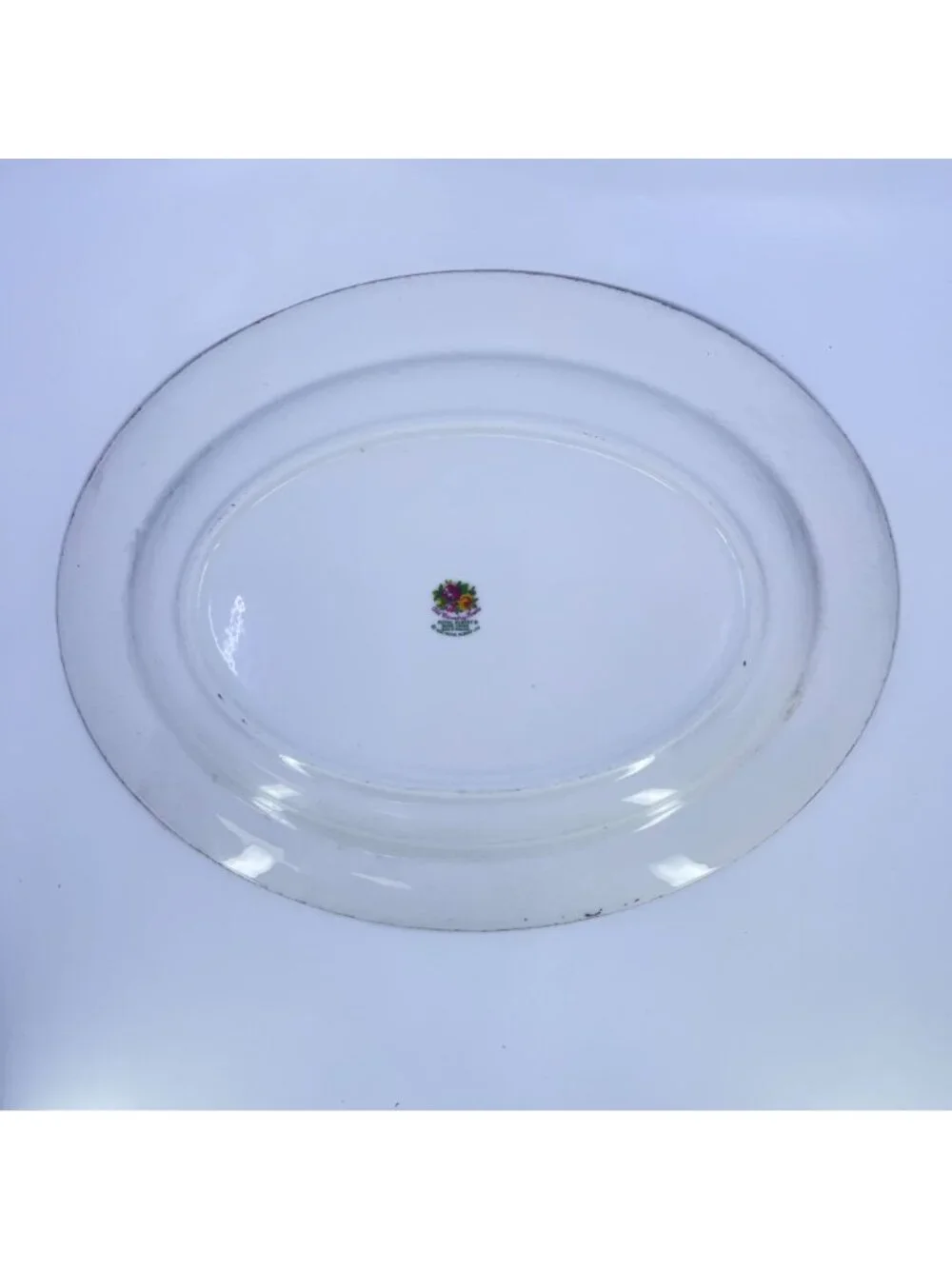 vintage royal albert old country roses oval serving platter bone china